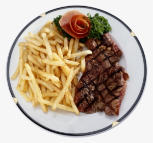 Steak And Potatoes Transparent Png Image - Steak Frites