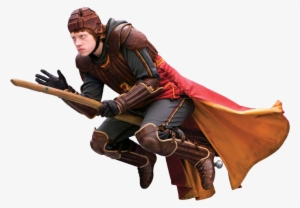 Ron Weasley Quidditch Download - Ron On A Broom