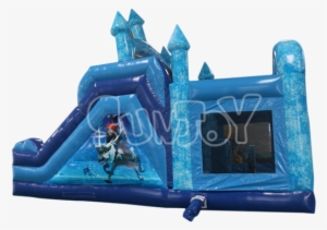 Ice Princess Jumping Castle Combo - Inflatable