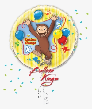 Curious George Balloons - Curious George Metallic Balloon