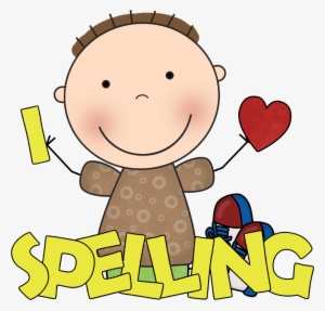 Scrabble Clipart Child - Spelling Clipart