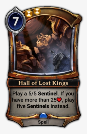 Hall Of Lost Kings - Eternal Card Game Clockroach
