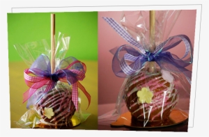 Custom Caramel And Sugar Apples - Gift Wrapping