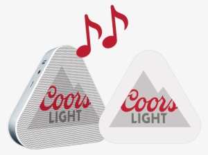 Coors Light Bluetooth Speaker Speakers Coors Light - Coors Light Pint Glass Clear