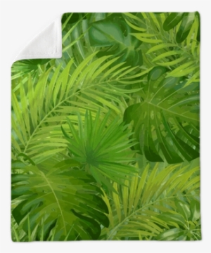Tropical Palm Leaves, Jungle Leaf Seamless Vector Floral - Leaf