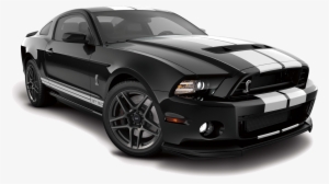 Png Mustang With Transparent Background - Ford Mustang Shelby Black