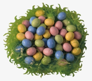Easter eggs on grass 8489747 PNG