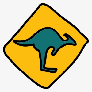 Crossing Kangaroos Icon - Bull Sign