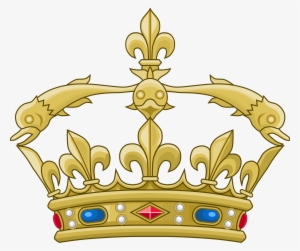 Crown Of The Dauphin Of France - Diana And Charles Monogram