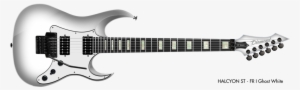 Hlcst Fr Gwh - White Ibanez Electric Guitars