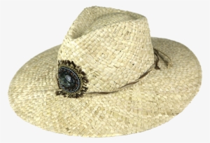 Maria 100% Maize Straw Resort Hat - Cowboy Hat