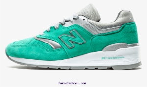 Mens New Balance M997 Shoes Teal,grey Suede, Synthetics - New Balance M997 9.5 Shoes Teal / Grey M997nsy