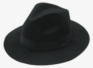 Chic Wide Brim Felt Fedora Hat - Hats