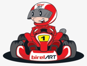 At The End Of The Course The Children Receive A Certificate - Go Kart Racing Cartoon