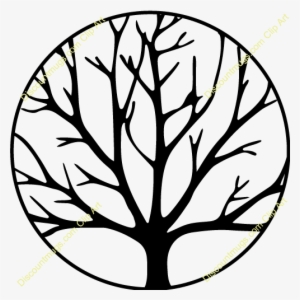 Swirly Family Tree Clip Art - Tree Template For Finger Painting