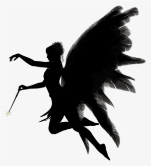 Clipart Angel Silhouette - Silhouette Angel
