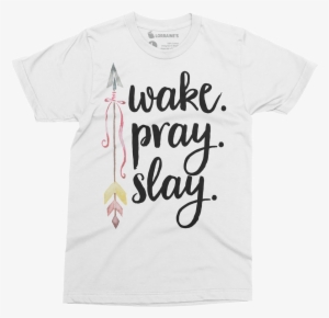 Custom T-shirt {wake - Calligraphy
