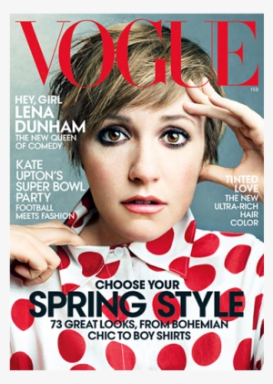 January - Lena Dunham Vogue