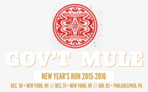 Gov't Mule New Year's Eve 2015-2016 - Gov T Mule