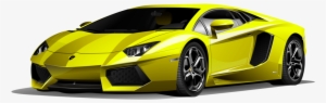 Yellow Lamborghini Wall Decal Removable Repositionable