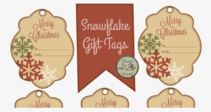 Snowflake Gift Tags By Glenda@glenda's World - Christmas Day