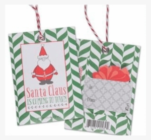 Willowbrook Fresh Scents Santa Claus Scented Gift Tags - Set Of 4 Christmas Festive Scented Sachet Gift Tags