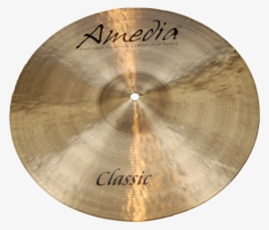 Classic Dark Crash Cymbals - Amedia Vigor Rock Ride 20