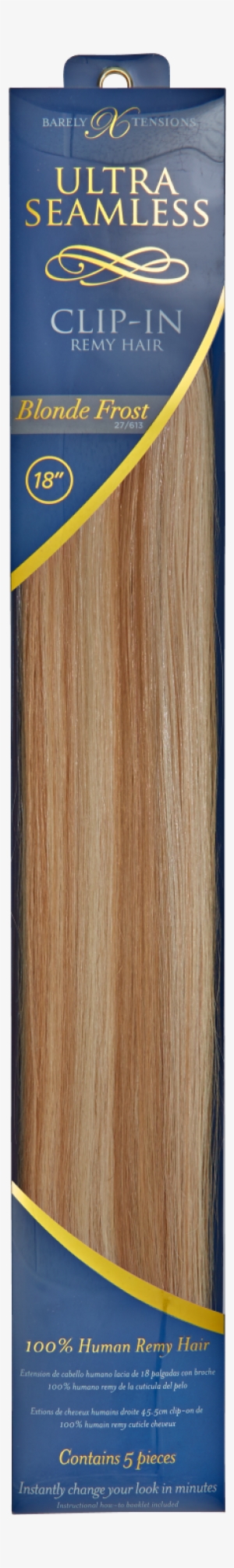 Barely Xtensions Ultra Seamless Clip Remy Hair