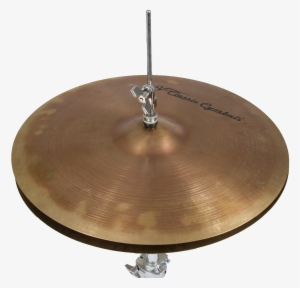 The Bottom Of The Top Cymbal Was Raw, And The Top Side - Hi-hat