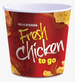 130oz Pp “fresh Chicken To Go” Bucket - Coffee Cup