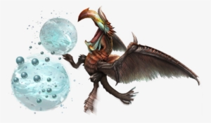 Bubble Blowing Baby Bird - Monster Hunter Frontier Z Monsters