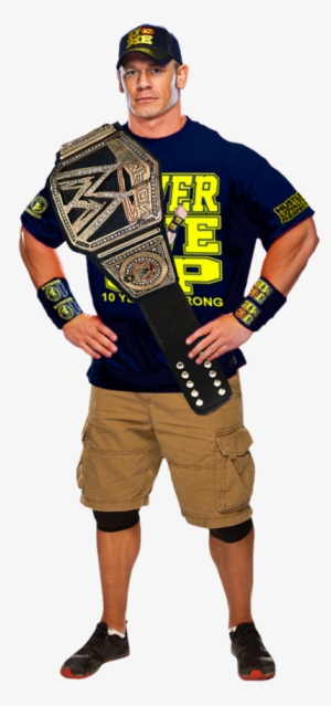 Wwe Champion John Cena - Wwe John Cena With Wwe Championship