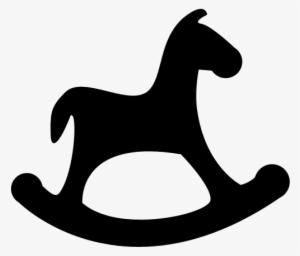 Shapes Clipart Horse - Rocking Horse Silhouette Png