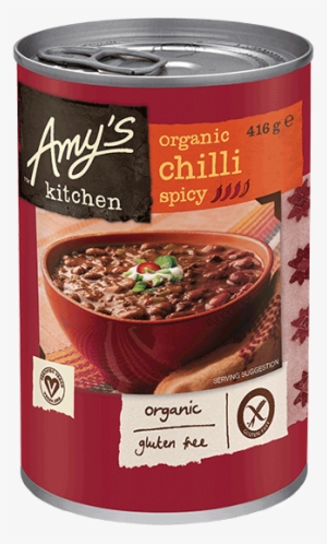 Organic Spicy Chilli - Amy's Soups Spicy Chilli 416g - Sauces