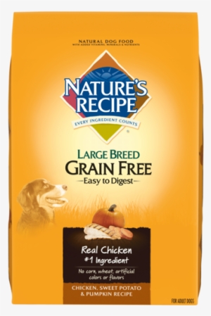 Nature's Recipe Large Breed Grain Free Easy To Digest - Natures Recipe Dog Food