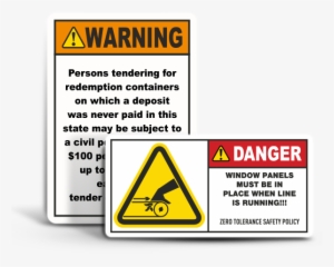 Custom Ansi Safety Labels - Safetysign.com High Noise Area Risk Of Hearing Loss