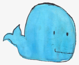 Cute Whale Tumblr - Blue Cute Tumblr Png
