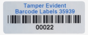 Custom Tamper Evident Asset Labels - Label