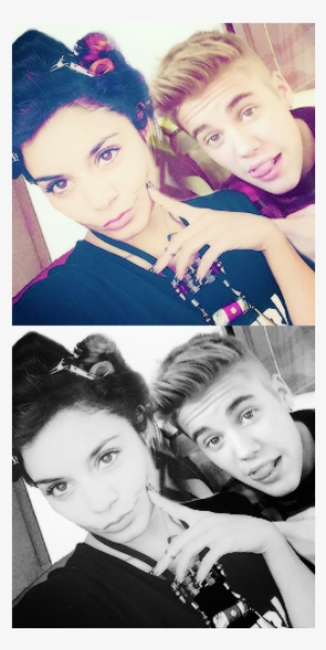 Vanessa Hudgens, Justin Bieber, And Janessa Image - Collage