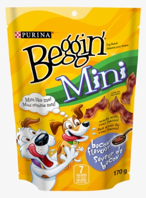 Purina® Beggin'® Mini Bacon Flavour Dog Snack - Beggin Strips Purina Beggin' Mini Bacon Flavour Dog