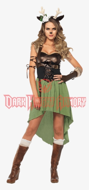 Womens Dark Forest Fawn Costume - Forest Fawn Costume