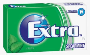 Extra™ Spearmint 27g 14 Piece Pack - Extra Chewing Gum Spearmint