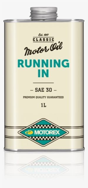Running In Sae - Motorex Classic Logo