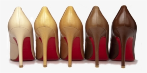 Christian Louboutin May Be Known For The Red Soles, - Nude Heels Different Shades
