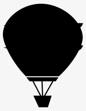 Parachute Comments - Hot Air Balloon Silhouette Png