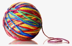 Pins & Needles Is A Community-based Knitting Group - Colorful Ball Of String