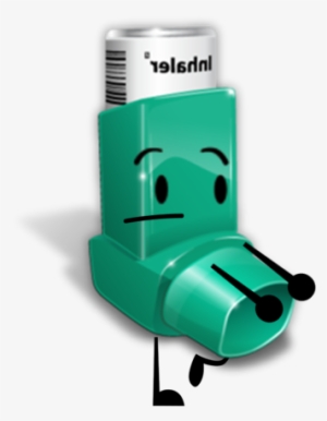 Asthma Inhaler 7 - Cartoon