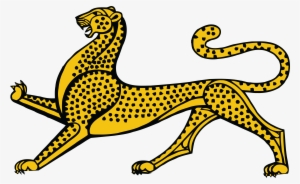 Free Clipart Of A Leopard - Герб Северной Осетии Алании