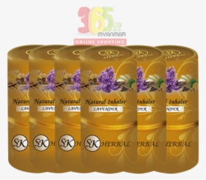 Sk Herbal Lavender Natural Inhaler (ရှူဆေ - Lavender