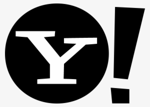 Yahoo Icon Logo Black And White - Yahoo Mail Logo